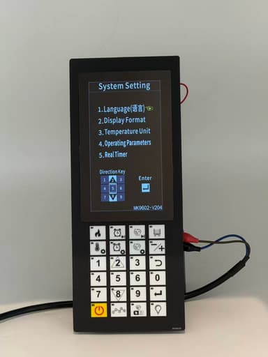 Intelligent Temperature Controller for Convection Oven LCD Display IP65 Rated Plastic Material OEM/ODM Customizable Model MK9602 thumbnail 4