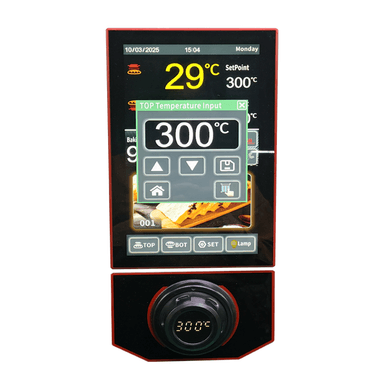 10 Inch LCD Touch Screen Thermostat Intelligent Knob Oven/Deck Oven Temperature Control MEIKONG MK5A08 1C OEM/ODM thumbnail 2