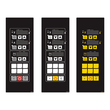 MEIKONG 220V Bimetal Thermostat Control Panel MK5005 ABS Plastic Commercial Kitchen Oven Temperature Controller Button 1C thumbnail 2