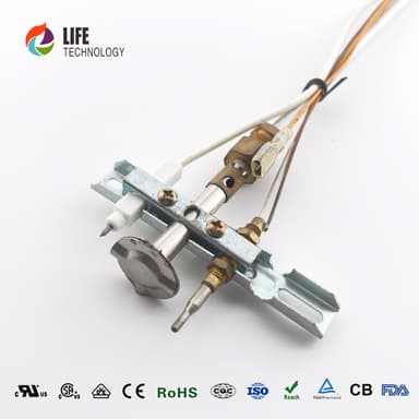 Stainless Steel Natural Gas Durable Protection Device ODS Pilot Burner for Household Hotel Heaters Thermocouple Ignition thumbnail 4