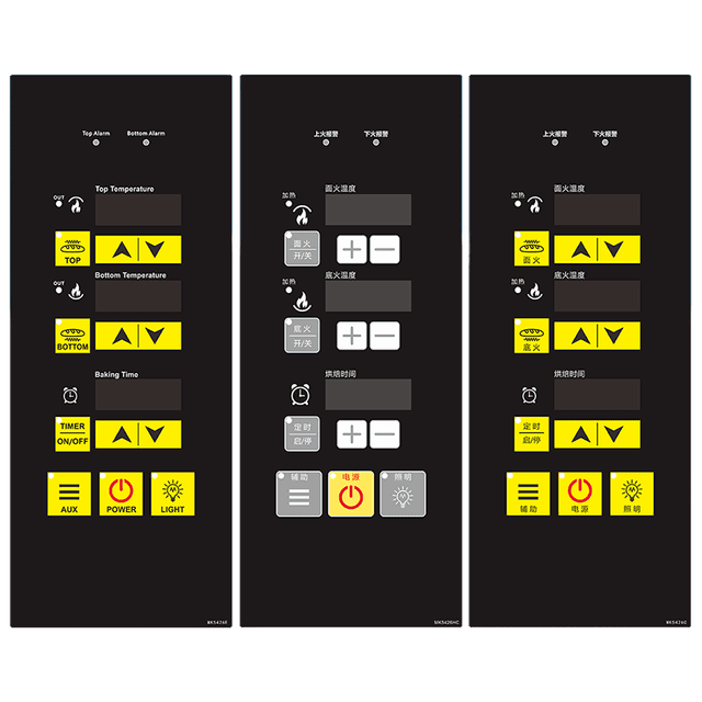 MEIKONG Hot Sales Button Operated Food Thermometer Industrial Digital Temperature Thermostat Controller Gas Oven PID Plastic ODM