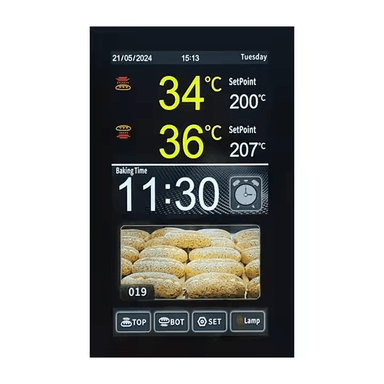 Professional Commercial Kitchen Thermostat Bakery Controller PCB MK5L99 Hot Sales Touch Screen Baking Oven Parts Plastic ODM thumbnail 2