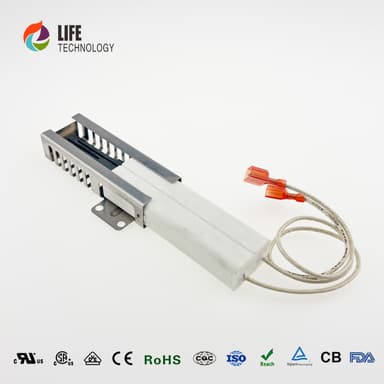 Silicon Carbide Metal Gas Oven Heating Element Hot Surface Igniter 120V 1200 Household Commercial Boiler Pellet Parts thumbnail 2