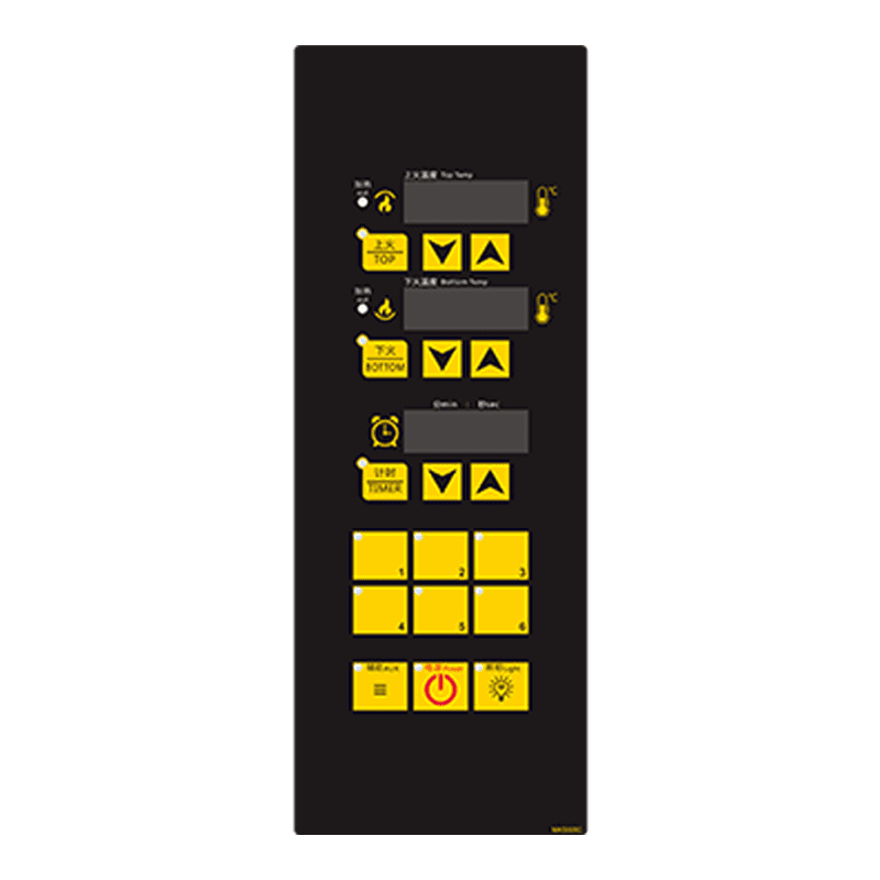 MEIKONG 220V Bimetal Thermostat Control Panel MK5005 ABS Plastic Commercial Kitchen Oven Temperature Controller Button 1C detail 5