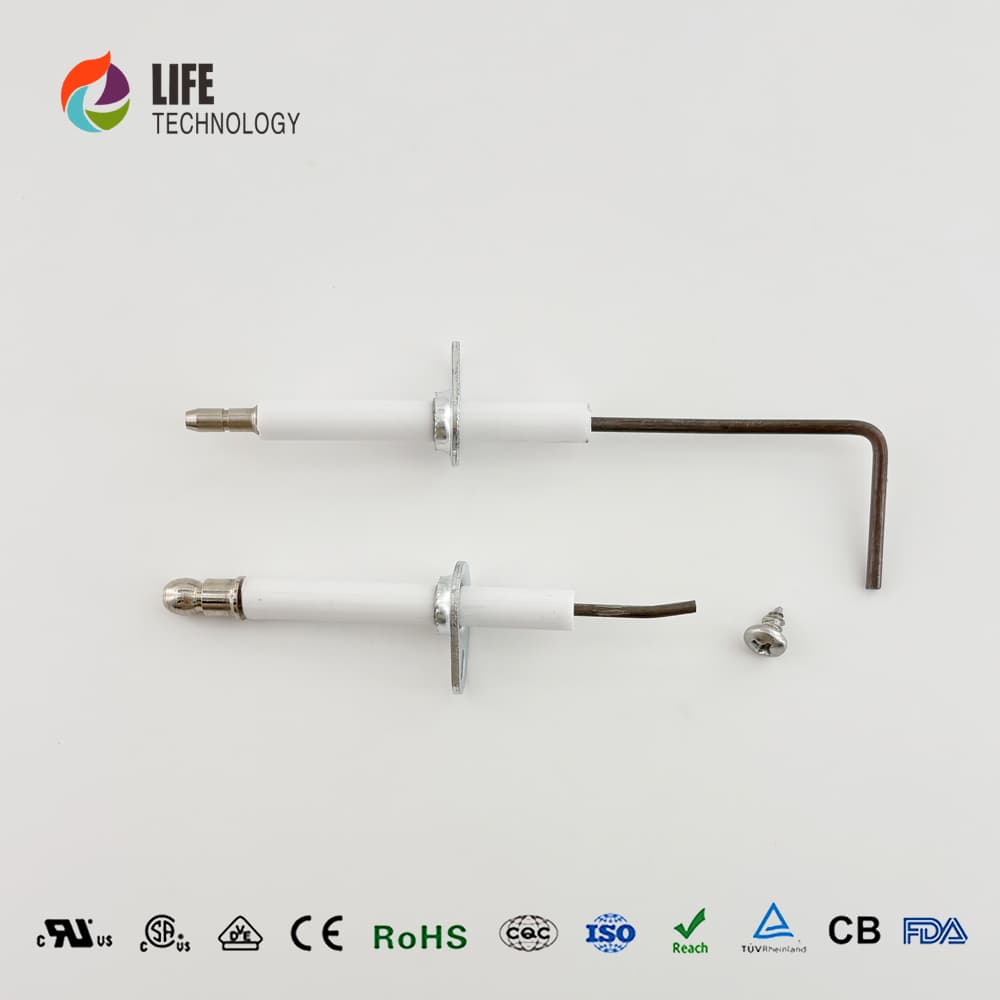 FERROLI 39814080 High Performance Alumina Insulating Ceramic Ignition Electrodes Essential Boiler Parts detail 3