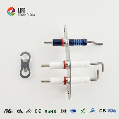 Worcester 87161163810/87181070870 Insulating Ceramic Flame Monitoring Ignition Electrode Kit Gas Boiler for Gas Boiler thumbnail 5