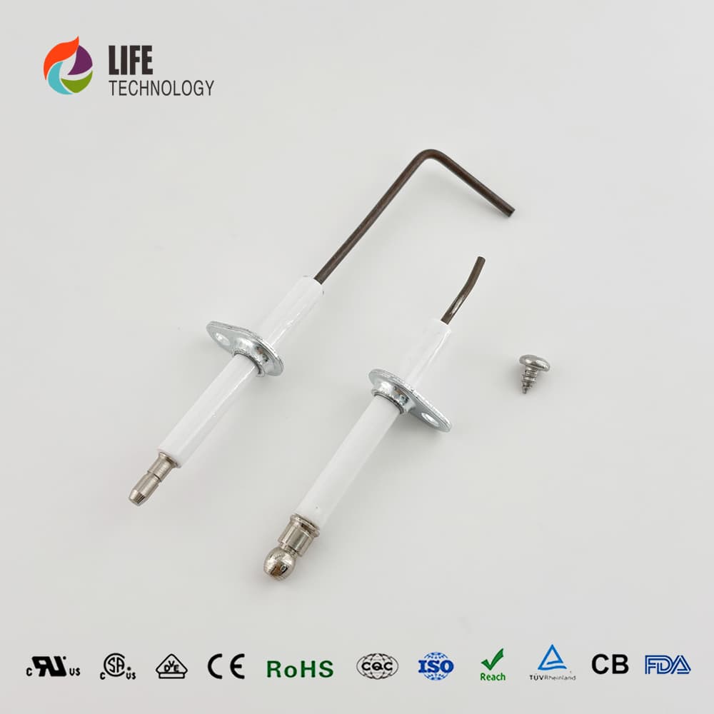 FERROLI 39814080 High Performance Alumina Insulating Ceramic Ignition Electrodes Essential Boiler Parts detail 4