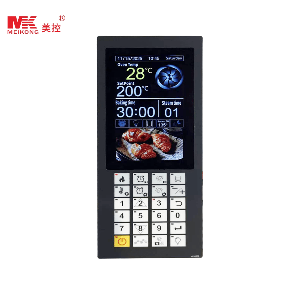 Intelligent Temperature Controller for Convection Oven LCD Display IP65 Rated Plastic Material OEM/ODM Customizable Model MK9602 detail 2