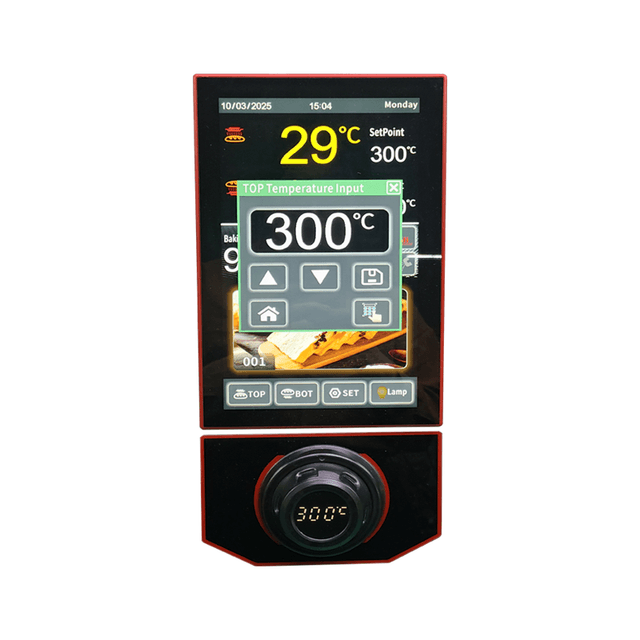 10 Inch LCD Touch Screen Thermostat Intelligent Knob Oven/Deck Oven Temperature Control MEIKONG MK5A08 1C OEM/ODM