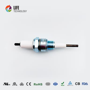 Used German Beru 95% Alumina Insulating Ceramic Ignition Electrode ZE14-12-35 A1 Spark Plug Electrode Kit for Boiler Parts thumbnail 3