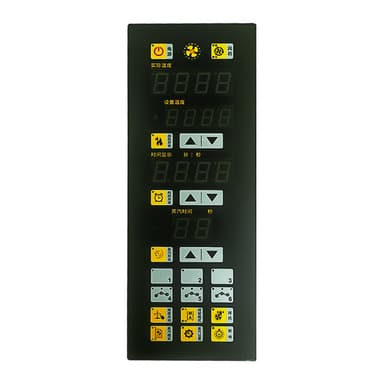 High Quality MEIKONG Plastic ODM Kitchen Oven Temperature Controller Large Rotary Button Thermostat IP65 Rated LED Display thumbnail 6