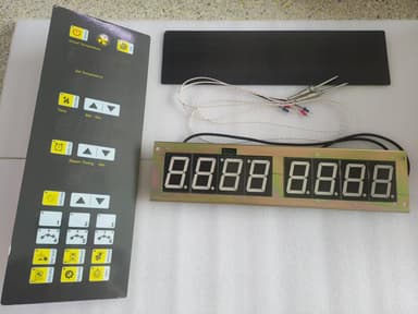 High Quality MEIKONG Plastic ODM Kitchen Oven Temperature Controller Large Rotary Button Thermostat IP65 Rated LED Display thumbnail 4