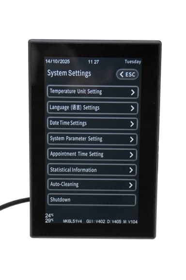 Meikong Rotary & Convection Oven Temperature Controller with Touch Screen Plastic Material OEM/ODM Customization IP68 Rated thumbnail 6