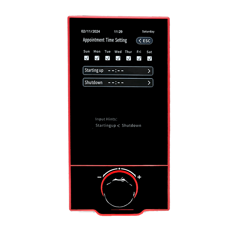 Hot Sale 7-Inch Touch Screen Plastic OEM/ODM IP68 Rated 1C Accuracy Shuttle Thermostat Oven Temperature Controller MK5L29 detail 2