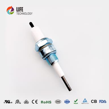 Used German Beru 95% Alumina Insulating Ceramic Ignition Electrode ZE14-12-35 A1 Spark Plug Electrode Kit for Boiler Parts thumbnail 4