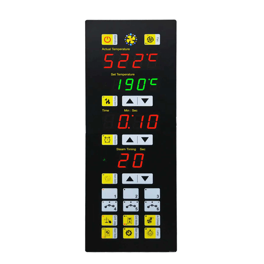 High Quality Customized Kitchen Oven Temperature Controller Large Rotary Button Thermostat IP65 Rated 1C Accuracy 1C detail 1