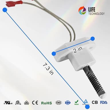 R0457502 Gas Silicon Carbide Swimming Pool Hot Tub Hot Surface Ignitor Replacement for Zo-diac/Jandy/JXi thumbnail 3