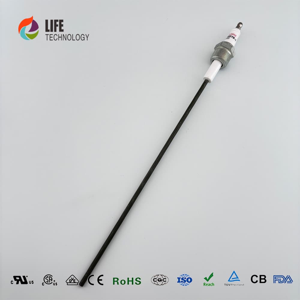 Spark Ignition Electrode Kit Insulating Ceramic (95% Alumina) for Gas Burning Boilers Gas-Fired Heating detail 3