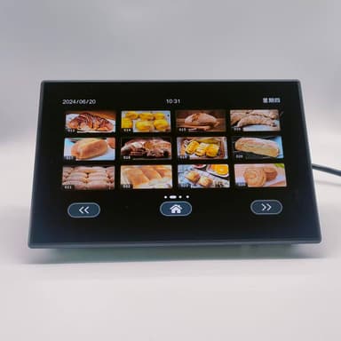 High Quality 7 Inch Landscape Touch Screen MK6L02 Convection Oven Controller Steaming Temperature Controller OEM/ODM Plastic thumbnail 6