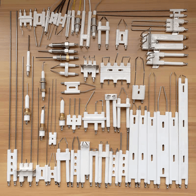 Three Needle Ceramic Spark Plug Ignition Electrode High Quality Materials Commercial Gas Burner Oven Parts thumbnail 6