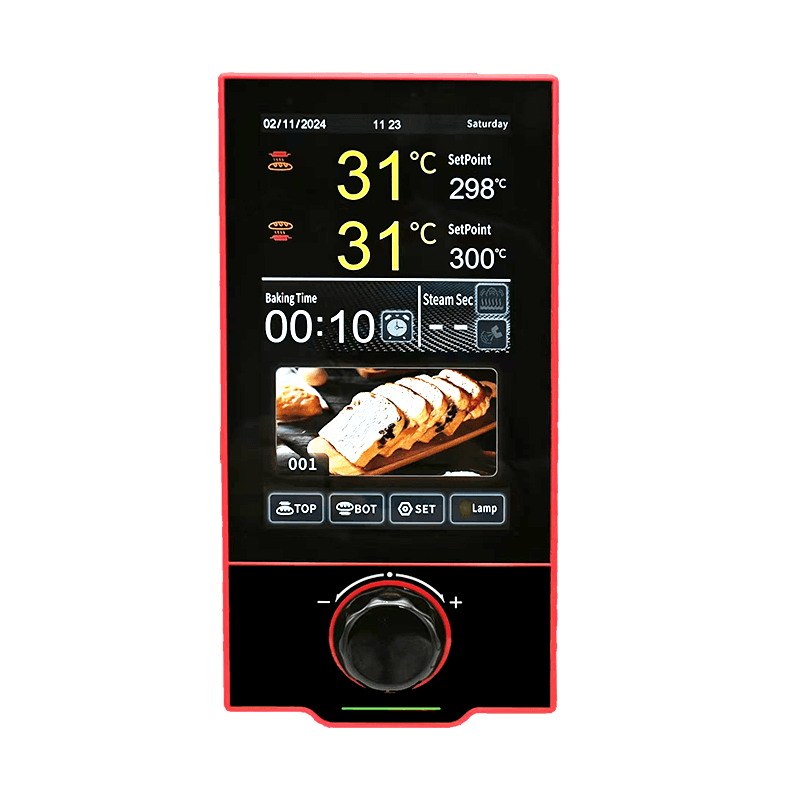 Hot Sale 7-Inch Touch Screen Plastic OEM/ODM IP68 Rated 1C Accuracy Shuttle Thermostat Oven Temperature Controller MK5L29 detail 1