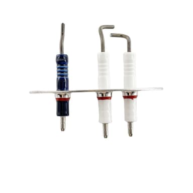 Worcester 87161163810/87181070870 Insulating Ceramic Flame Monitoring Ignition Electrode Kit Gas Boiler for Gas Boiler thumbnail 1